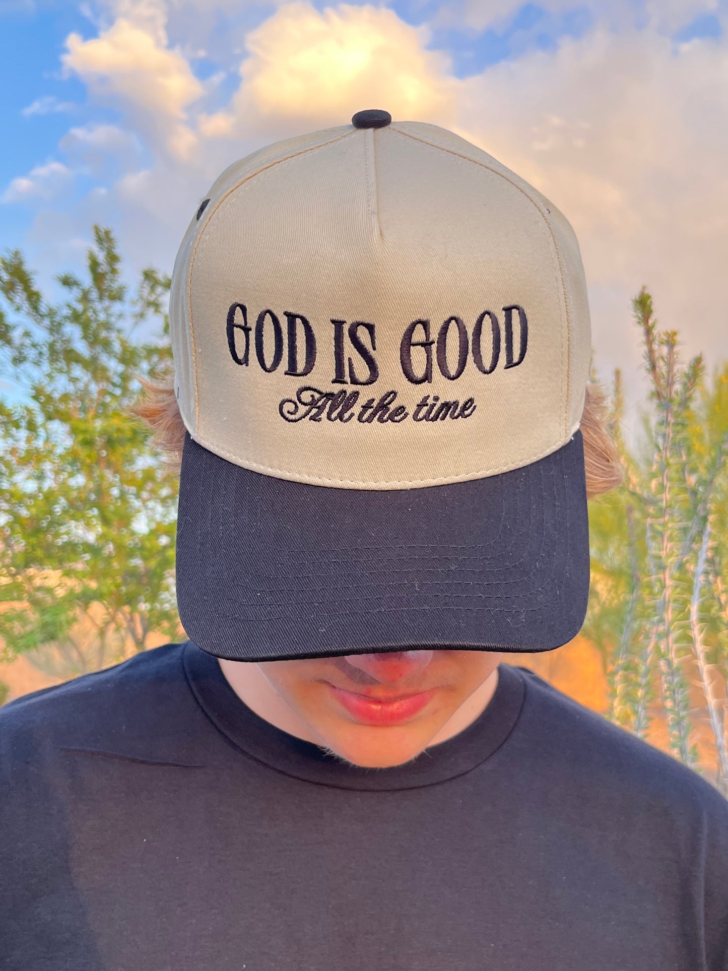 Black God Is Good Baseball Hat