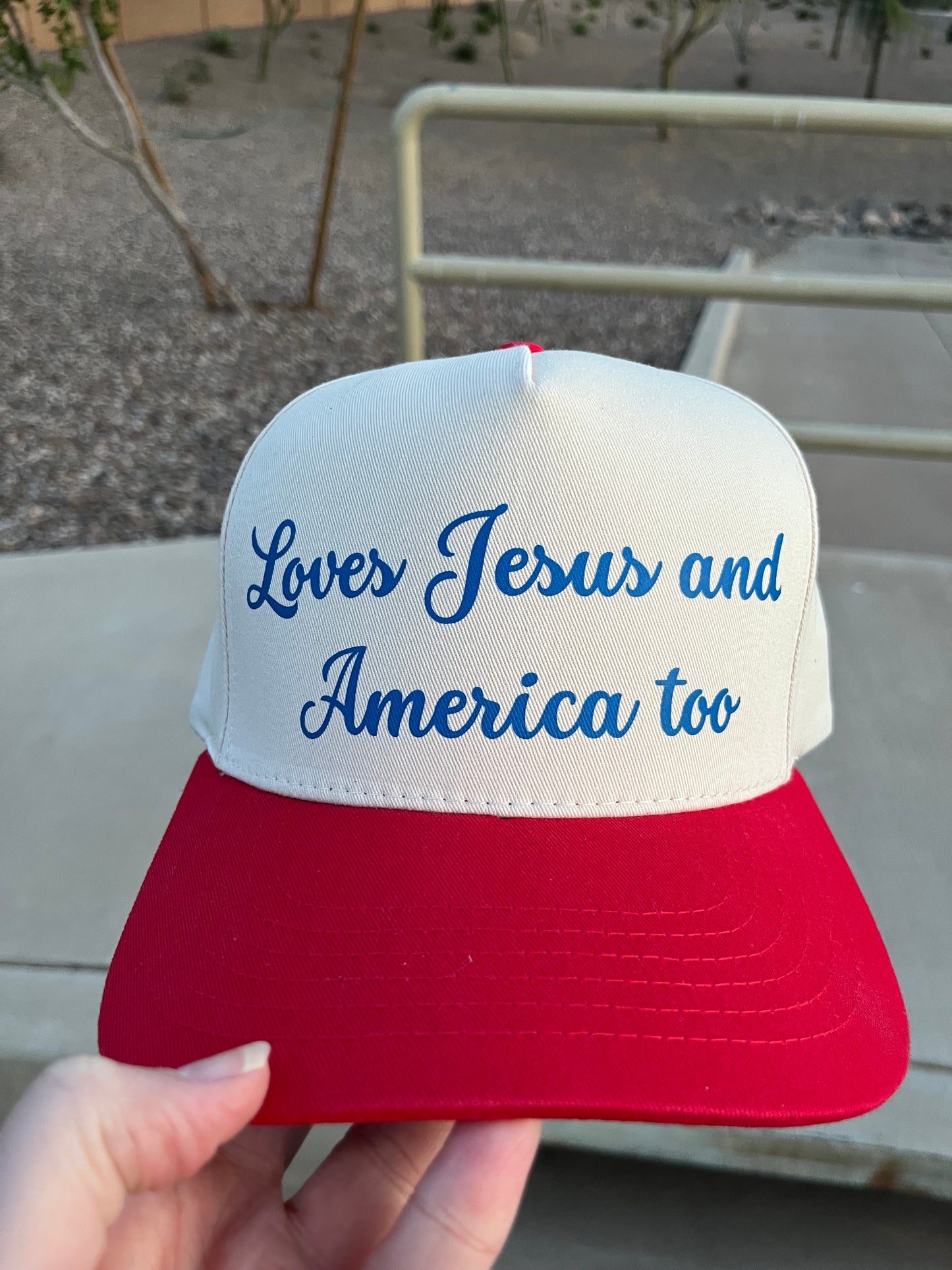 Loves Jesus and America too