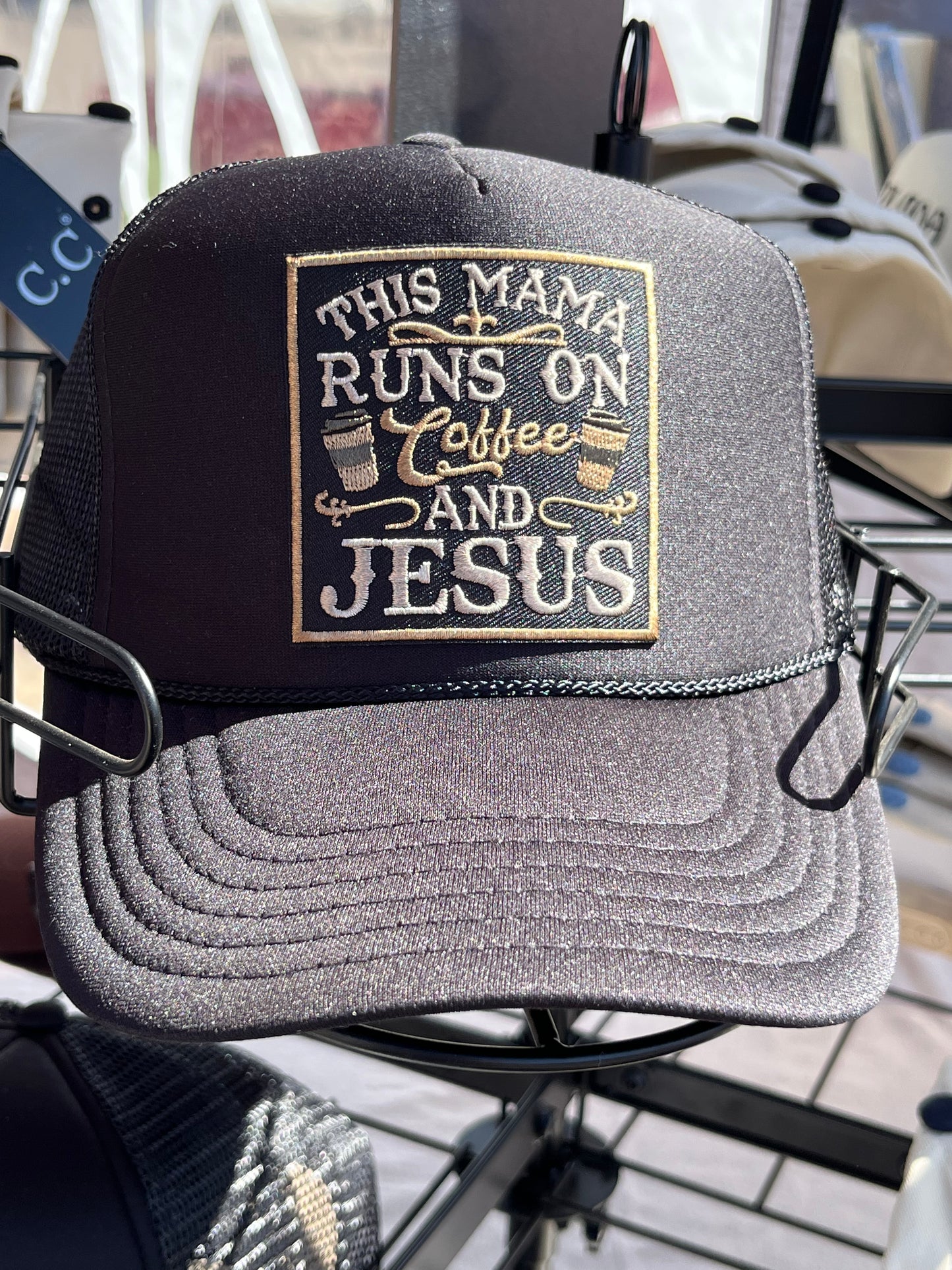 Mama Runs on Coffee and Jesus