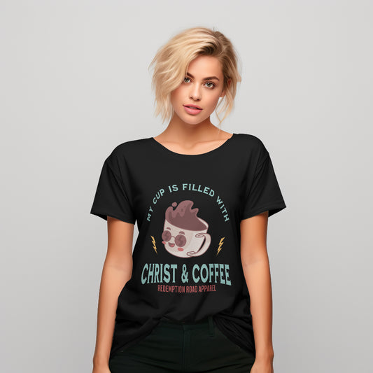 Christ and Coffee t-shirt