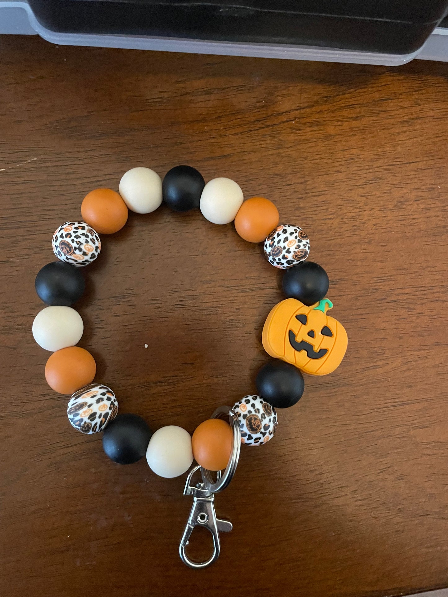 Pumpkin Wristlet